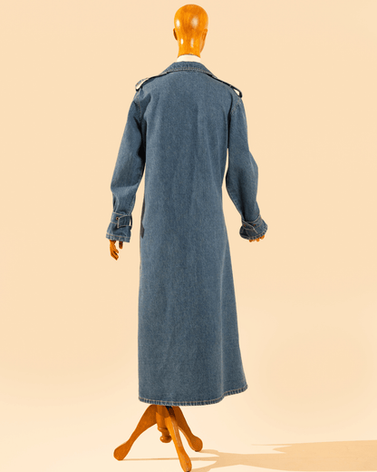 DENIM TRENCH