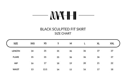 BLACK SCULPTED BOTTOM