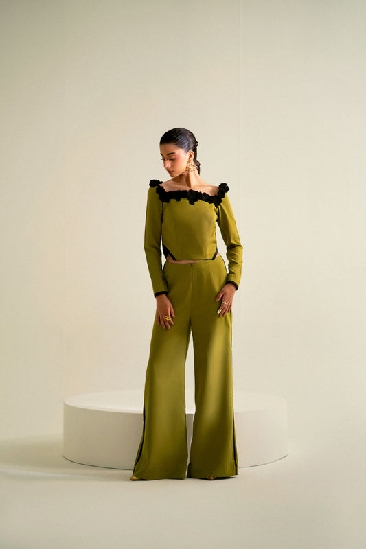 Olive pants