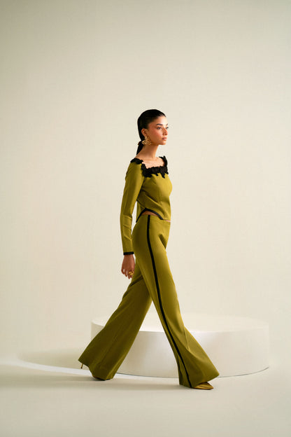 Olive pants