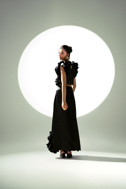 Ruffled Skirt