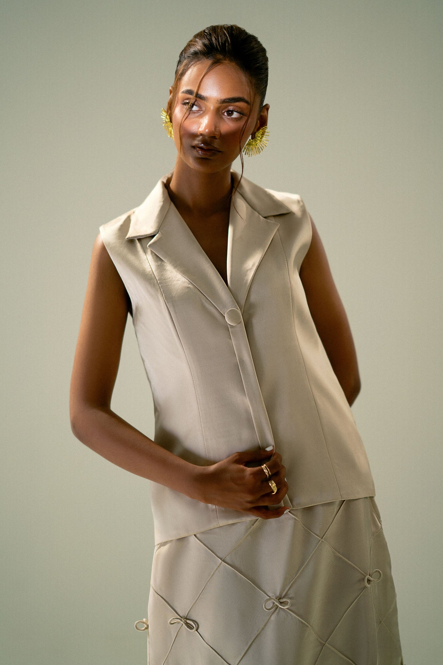 Classic luxe vest