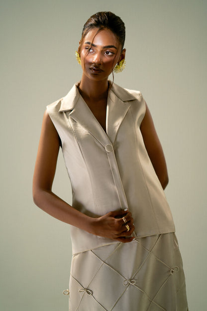 Classic luxe vest