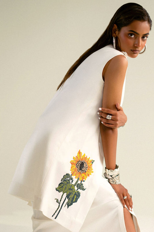 Sunflower serenity Top